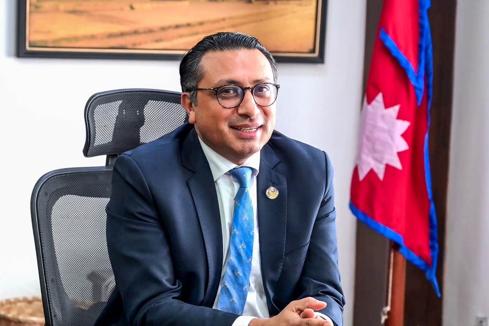 बहुराष्ट्रिय कम्पनीसँग अर्थमन्त्रीको छलफल, लगानी विस्तार र सहजीकरणमा केन्द्रित